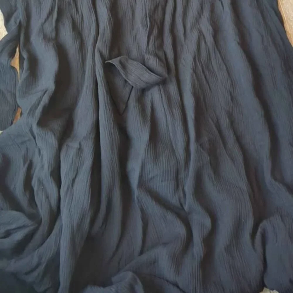 Disturbia blessing puff sleeve tie back midi dress size 10 new - Picture 5 of 6